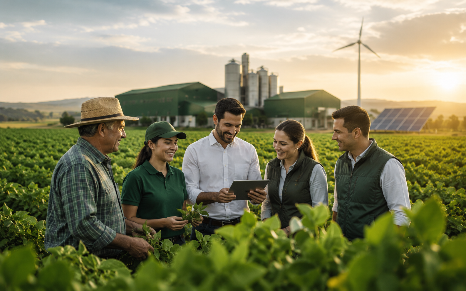 Equipo y productores de Campo Fresco Group
